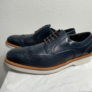 Salvatore Ferragamo Fontana lace up wingtip sz 8